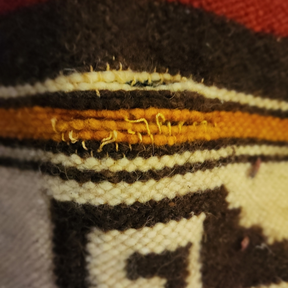 Vintage South American Wall Tapestry - Picture 5 of 9